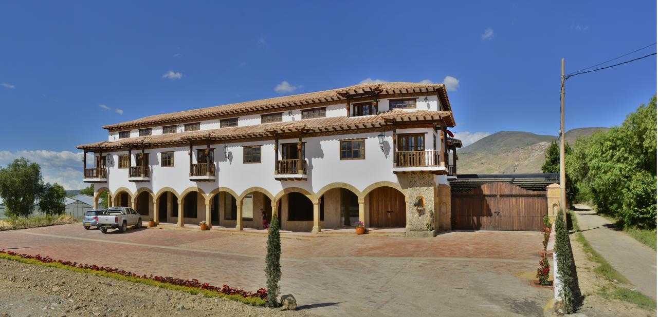 Hotel San Luis Sachica Ng Extérieur photo